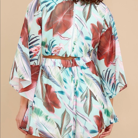 Beautiful Tropical Romper from Red Dress - Picture 3 of 4